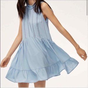Aritzia • Sunday Best • Raleigh Dress • Babydoll • Blue • Sz Small